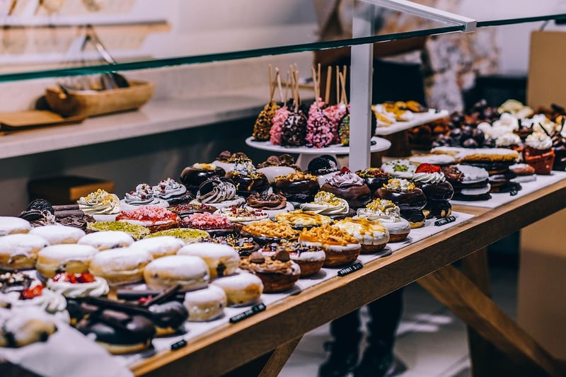 Delicious pastries